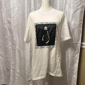 New White Graphic T-Shirt